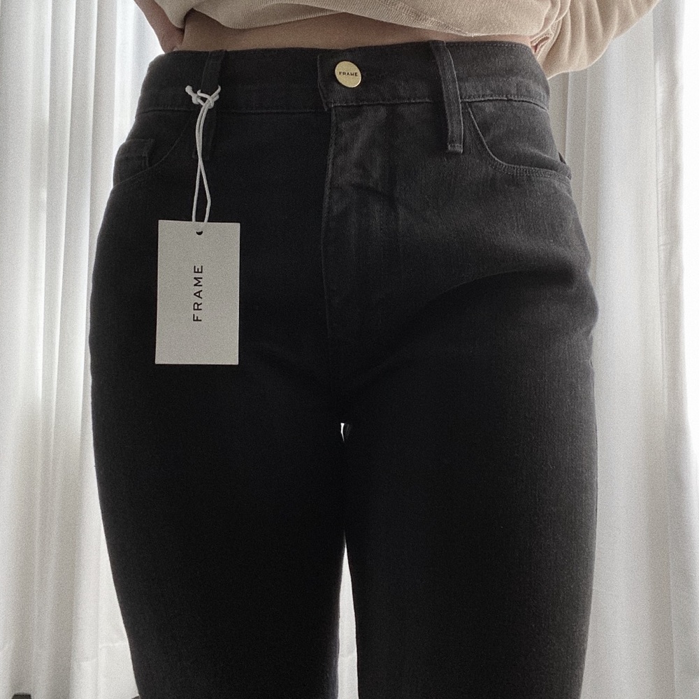 FRAME BLACK JEANS